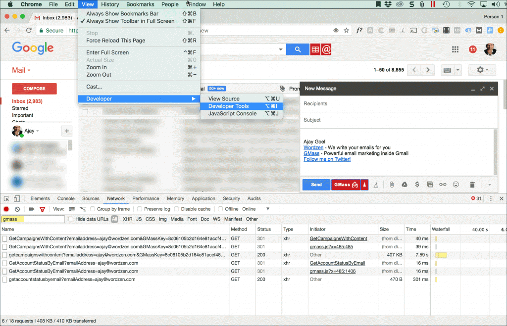 Chrome Developer Tools