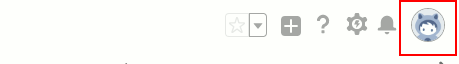 Shows the default Salesforce user icon.