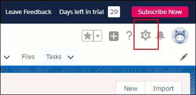 The Salesforce Setup icon is shown.