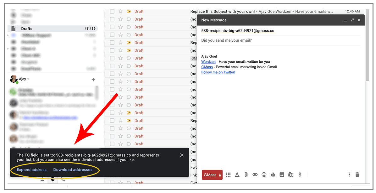 expand or download email list