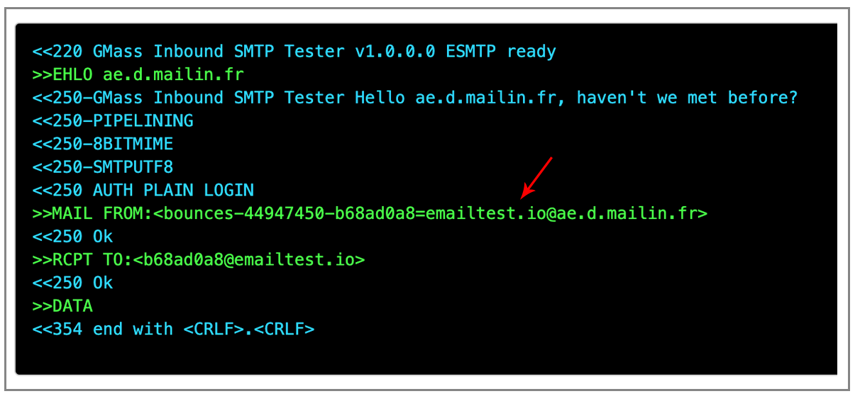 Sendinblue mail-from address