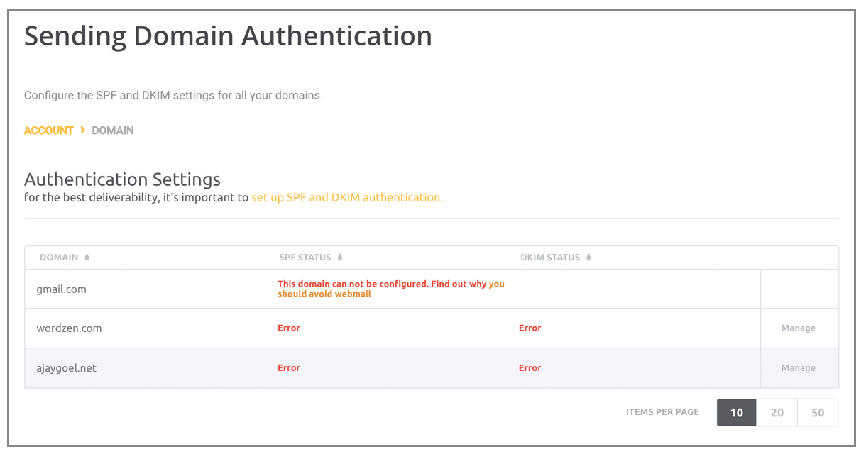 Mailjet SPF validation fail