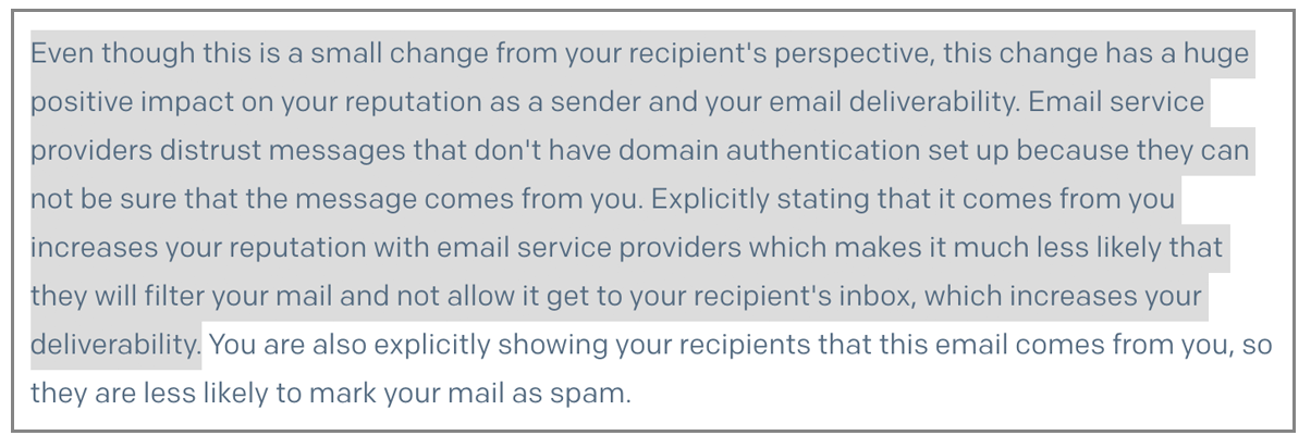 SendGrid Domain Authentication