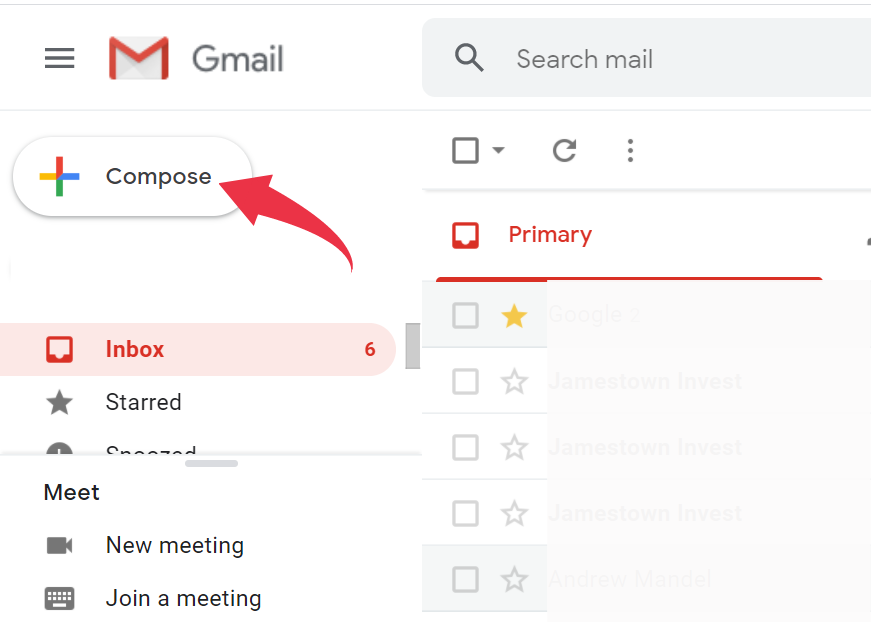 Gmail Text Compose