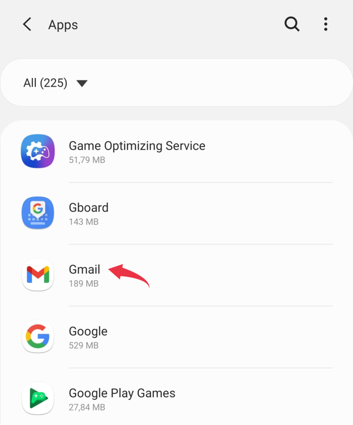 Gmail queued - Fix a queued email - Clear cache