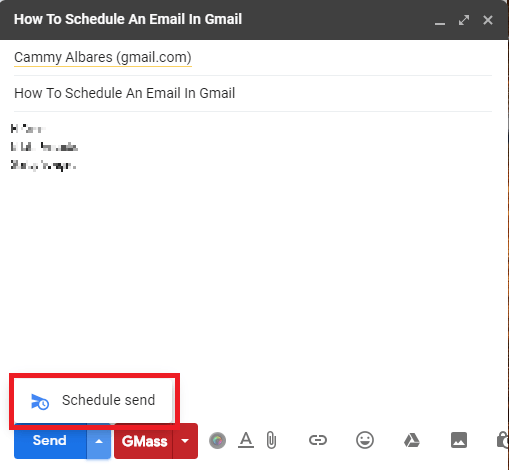click on schedule-send