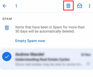 delete icon
