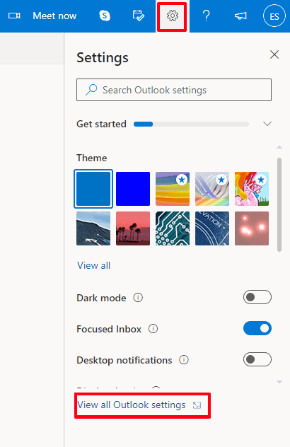 settings icon