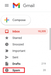 spam folder 2