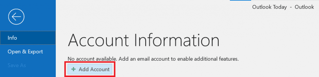 Add account