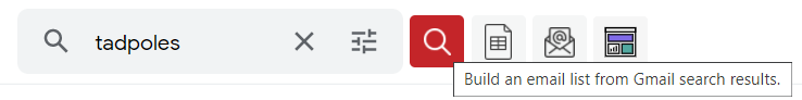Build email list button