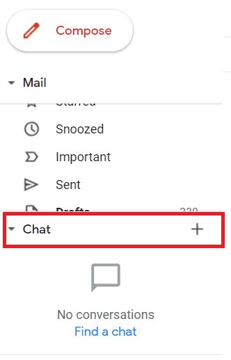 Chat tab