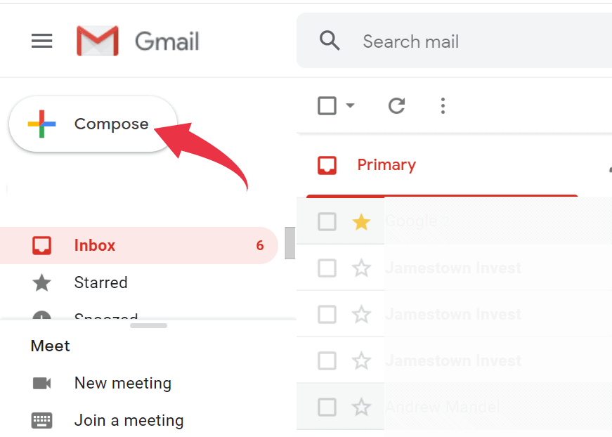 Compose button