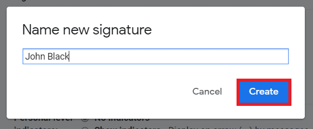 Create pop-up