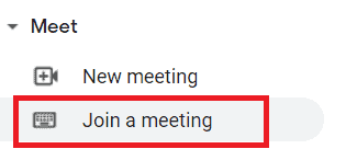Join a meeting