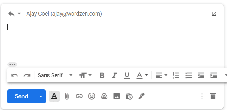 Preview pane