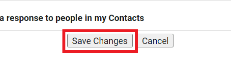 Save changes
