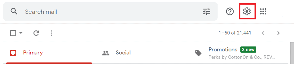 Settings icon