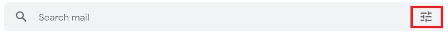 Show search button