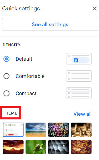 Theme option