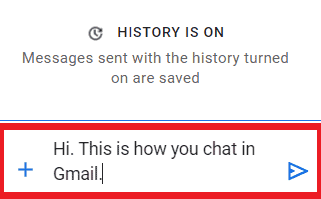 Type message