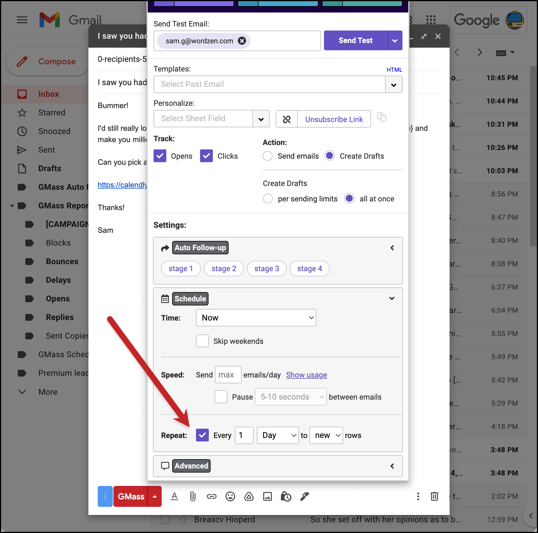 The rebooking automation