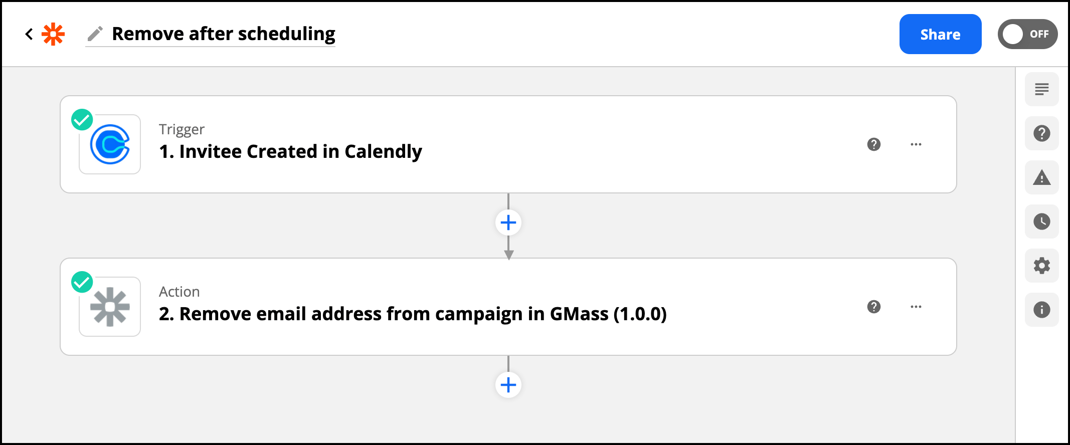 Remove email addresses from campaigns in Calendly