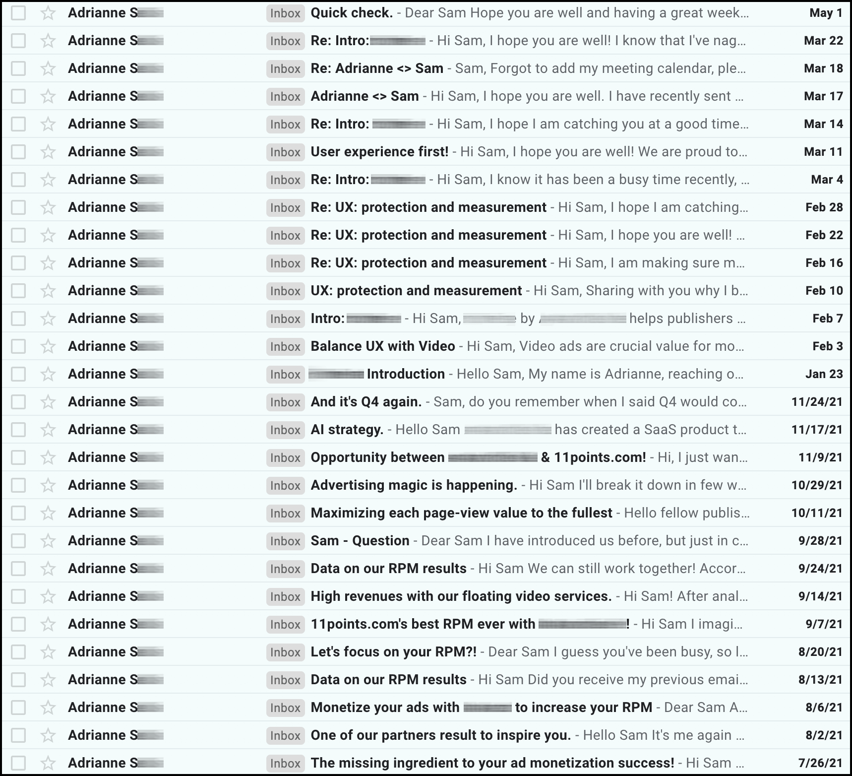 This person really wants me to respond