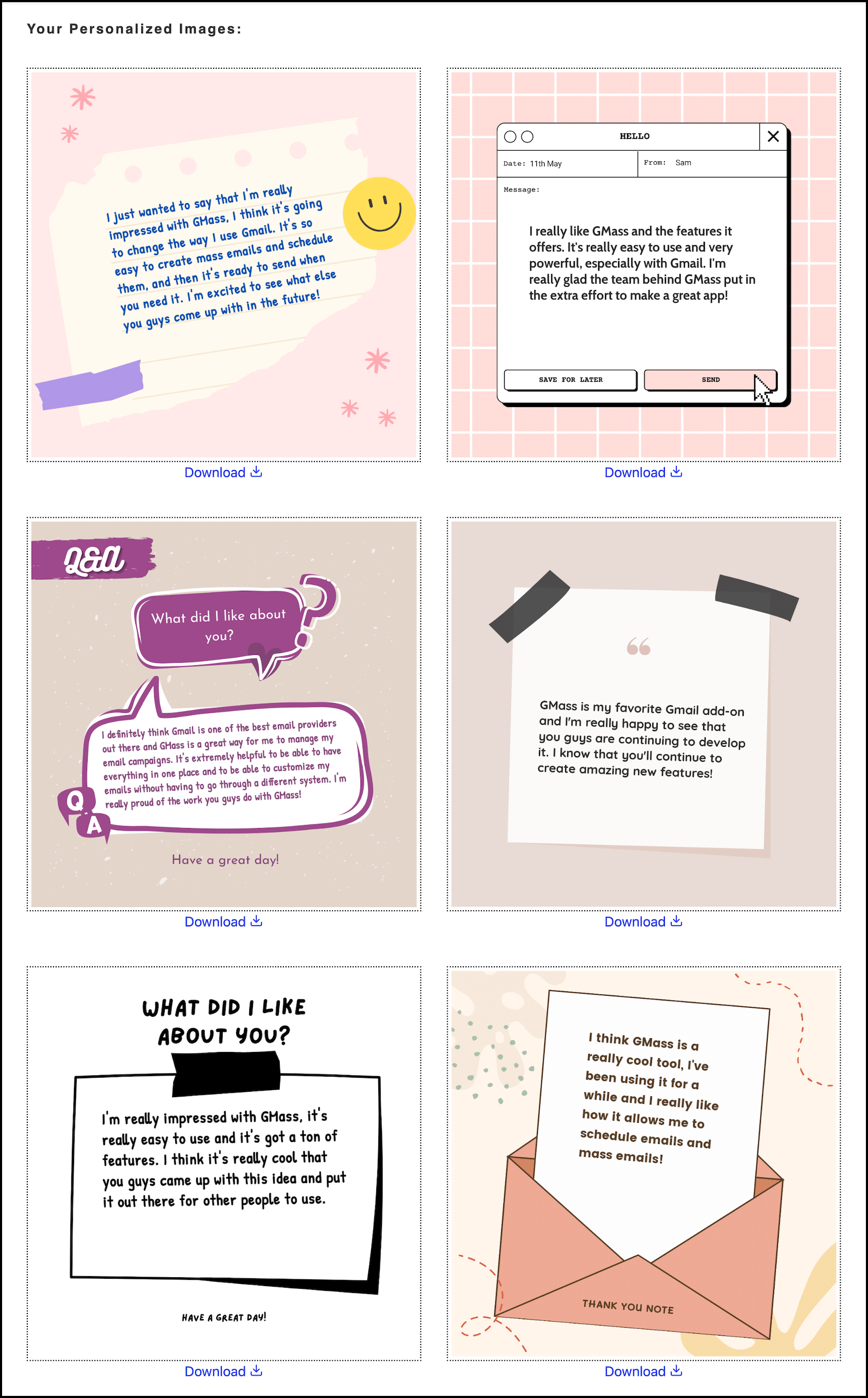 Writecream's images