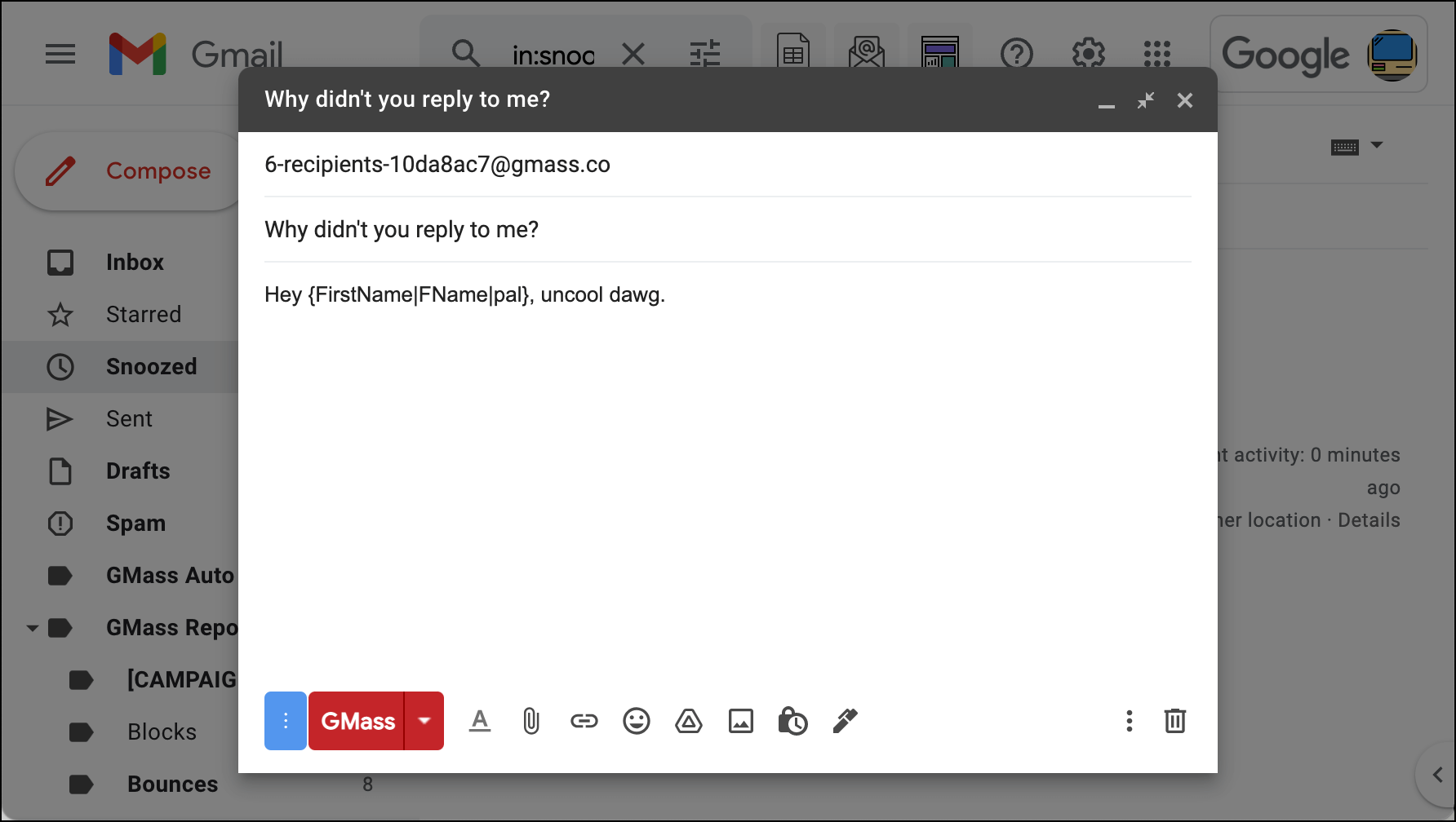 Use all merge tags in multi merge behavior based follow up