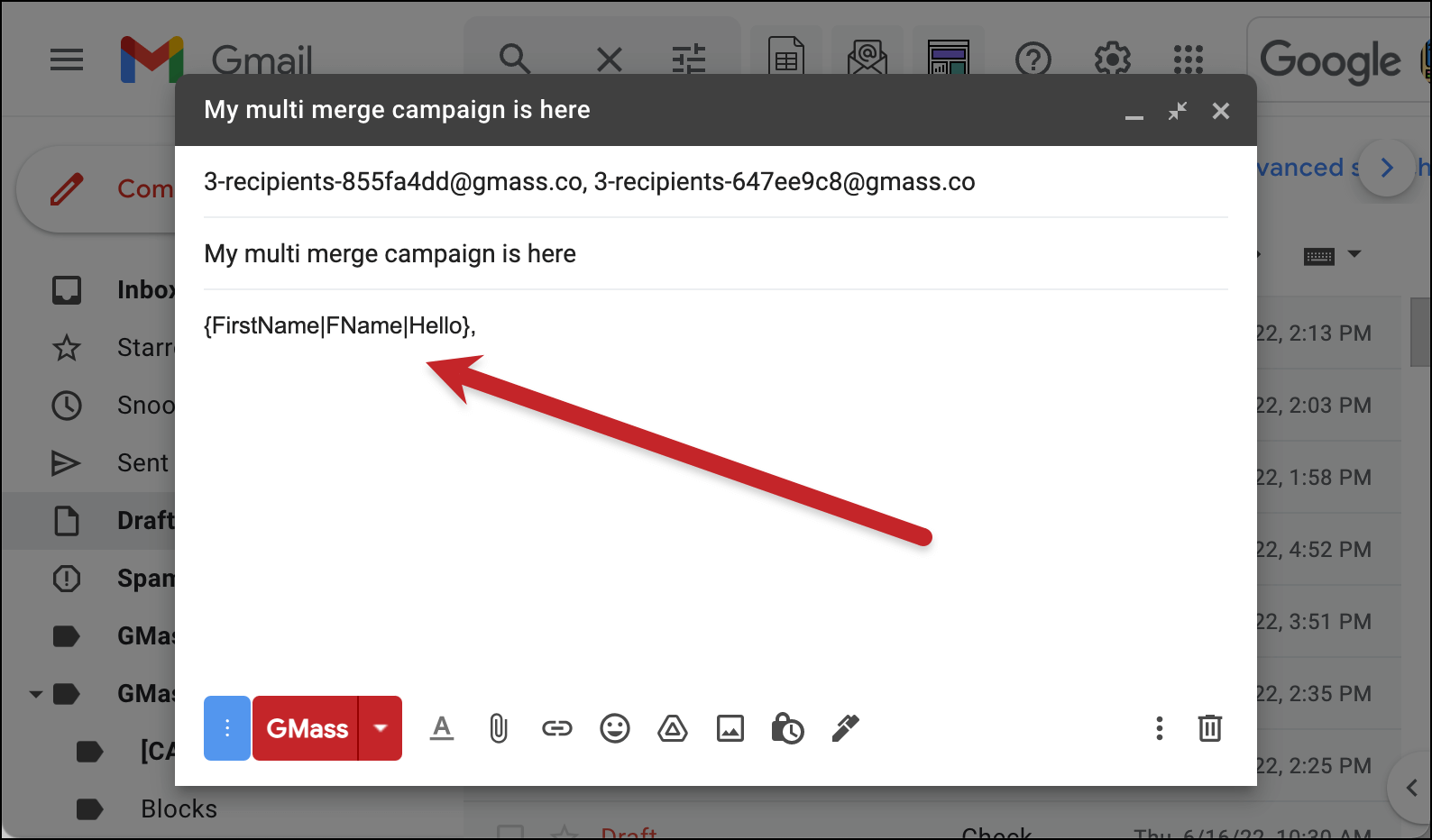 Merge fields with fallback