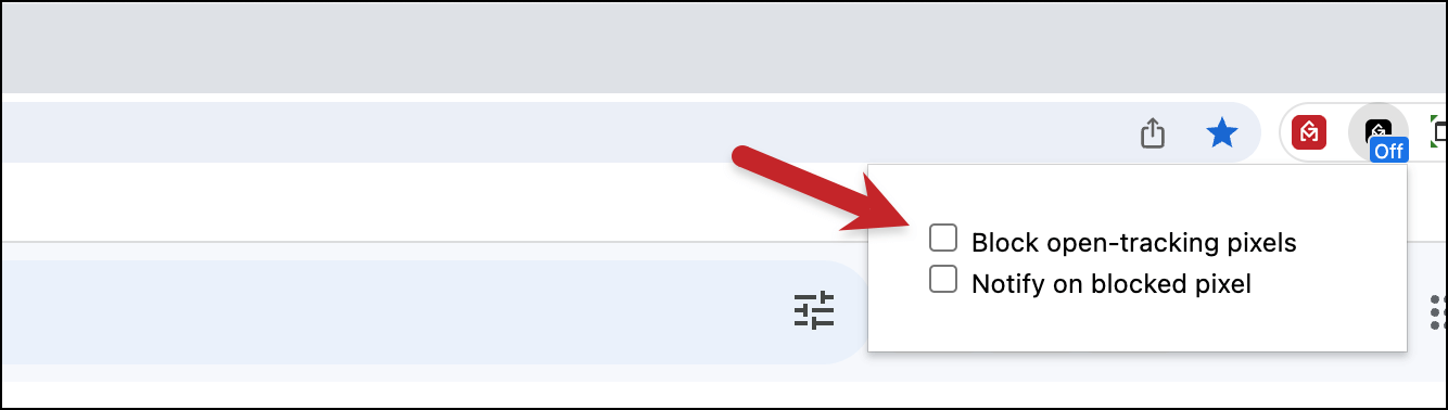 Turn off Tracker Blocker for now