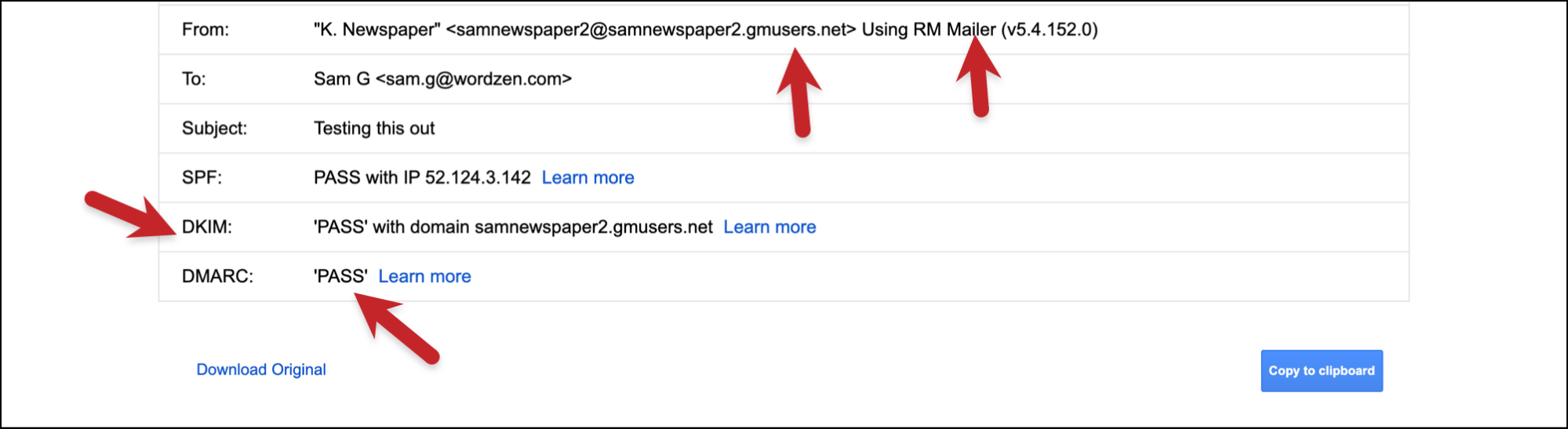 Passing DMARC with a third-party SMTP server