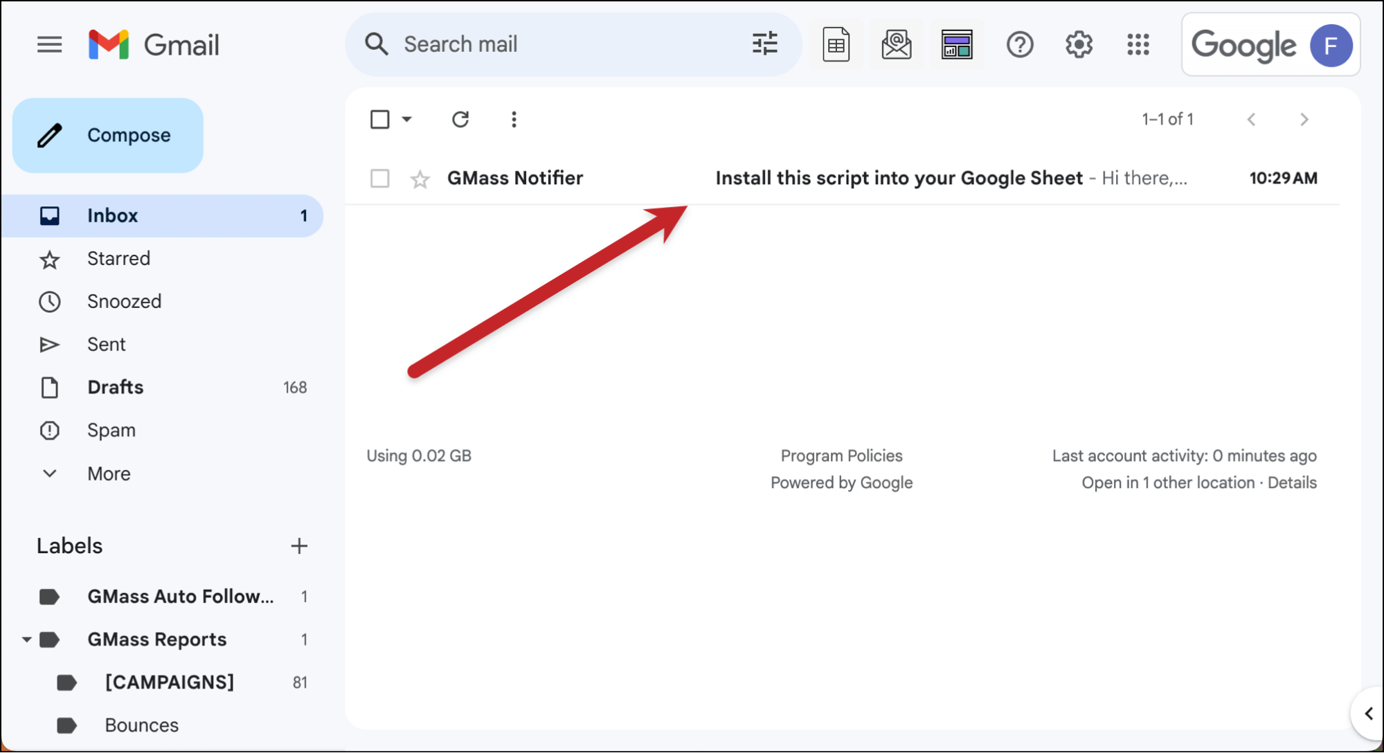 Check your email for instructions
